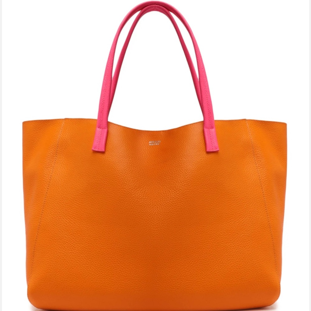 Extra large leather Tote.